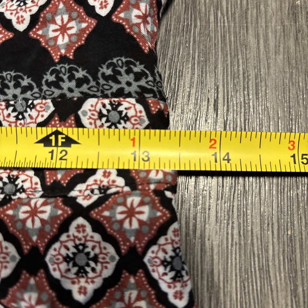 Sadie Robertson Size Medium S Deep-V Romper Jumper Black Rose‎ Floral Lined Boho - Picture 8 of 12